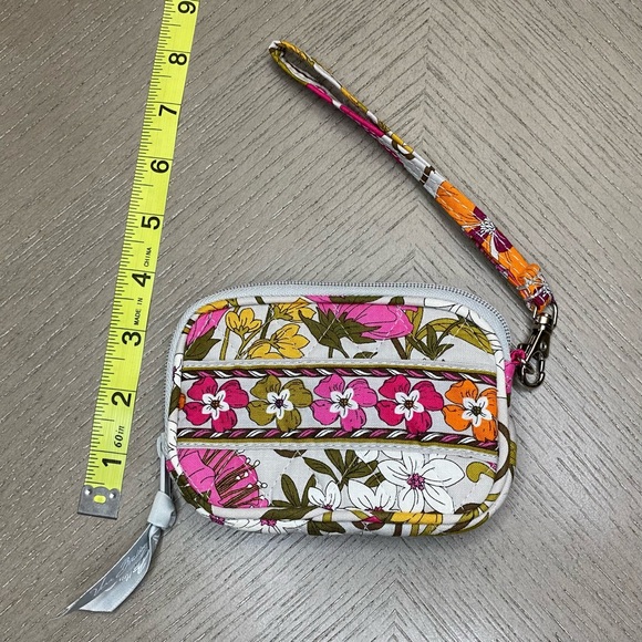 Vera Bradley Tea Garden Tech Case Coin Wallet Wristlet - Picture 4 of 11
